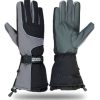 Hugger Glove Company Men's Textile Gauntlet Snowmobile Gloves 200 Grams Insulation