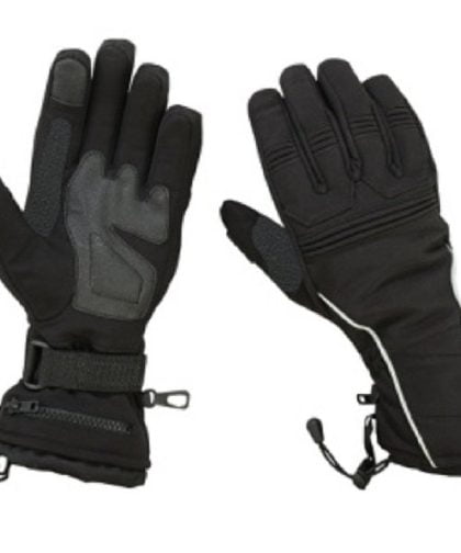 Hugger Women's Textile Gauntlet Snowmobile Ski Driving Winter Gloves