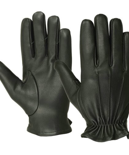 Men's Deerskin Three Seam Short Gloves