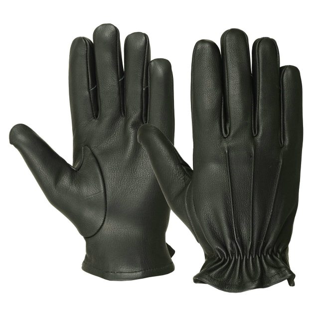 Men's Deerskin Three Seam Short Gloves