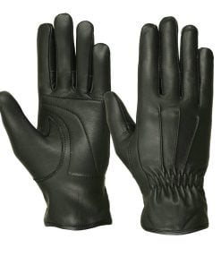 Ladies Deerskin Three Seam Padded Palm Gloves