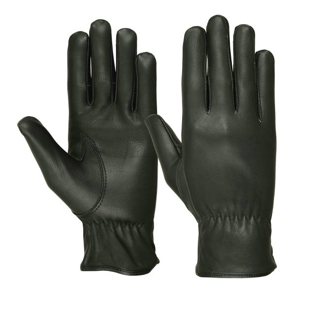Ladies Water Resistant Deerskin Basic Riding Gloves