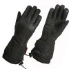 Ladies Lined Technaline Leather, Classic Gauntlet Gloves, with Waterproof "Wonder Dry" Liner aka "Diane" Classic Gauntlets as seen on Women Riders Now