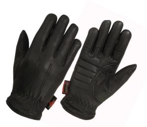 Ladies Lined Premium Water Resistant Technaline Leather, Basic Riding Gloves with Waterproof "Wonder Dry" Liner (L.WKBRG)