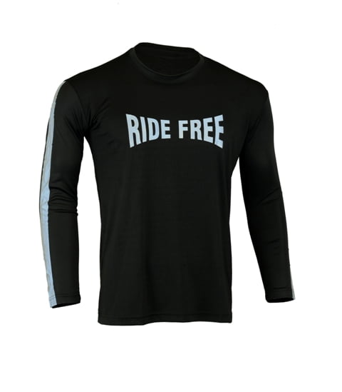 Men's Reflective Shirt -Ride Free-Front