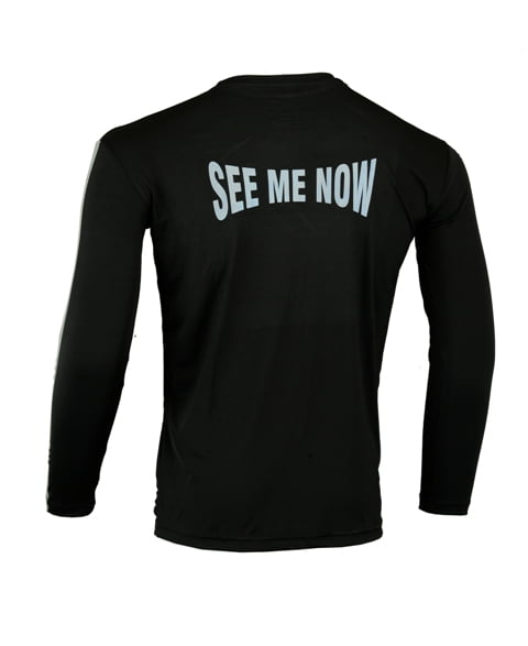 Men's Reflective Shirt -See Me Now-Back