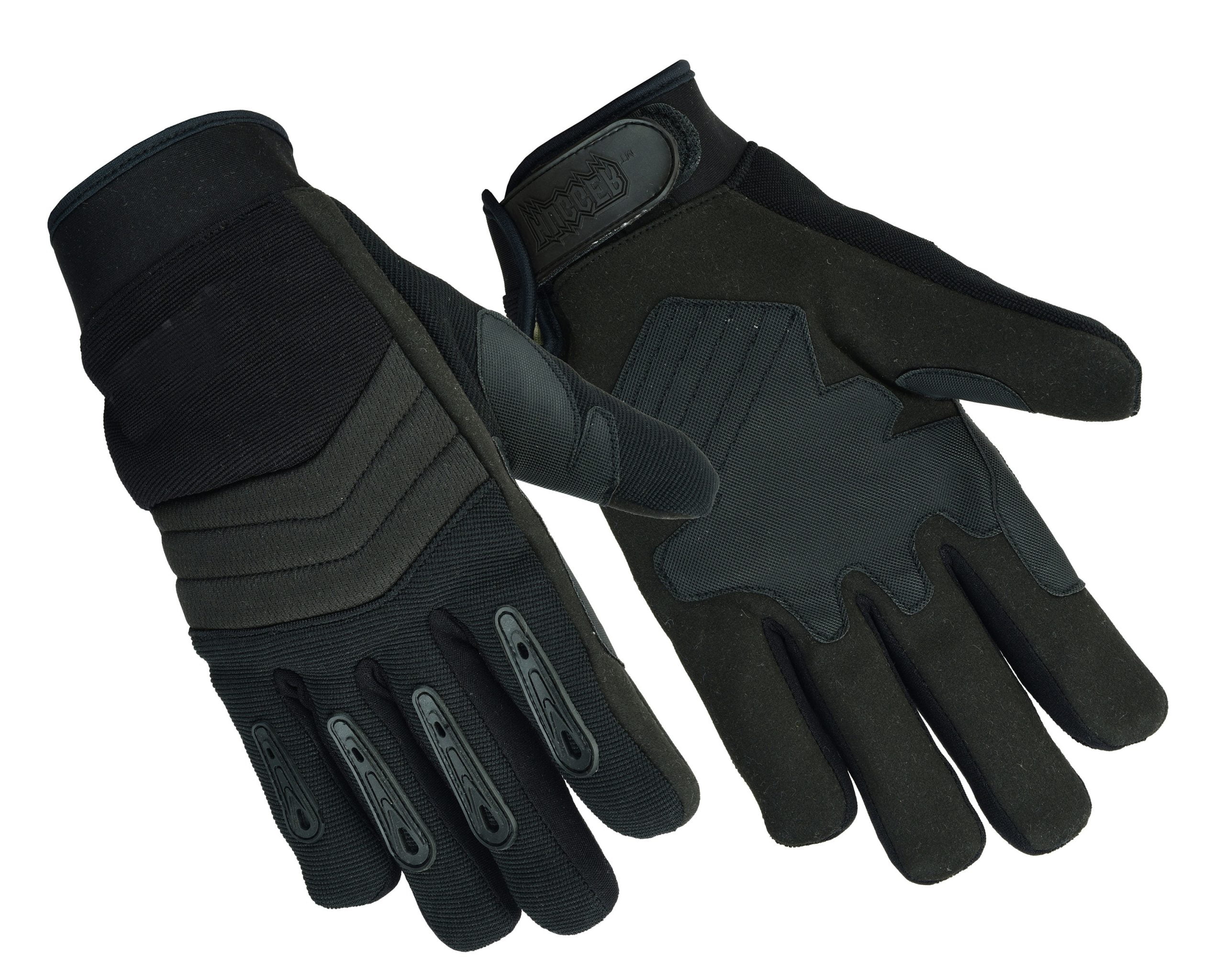 Real Hide Leather Driving Tactical Police Motorcycle Shop Gloves Large-XLarge 