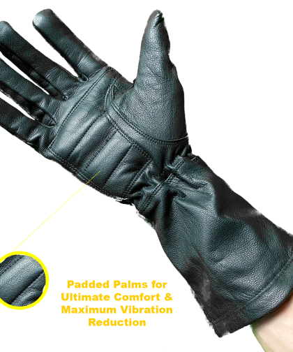 Gauntlet style glove